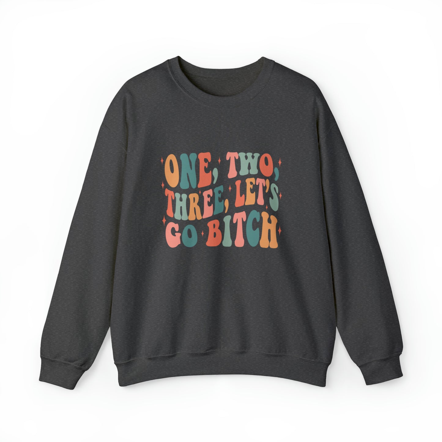 1 2 3 Let's Go B! Unisex Crewneck Sweatshirt