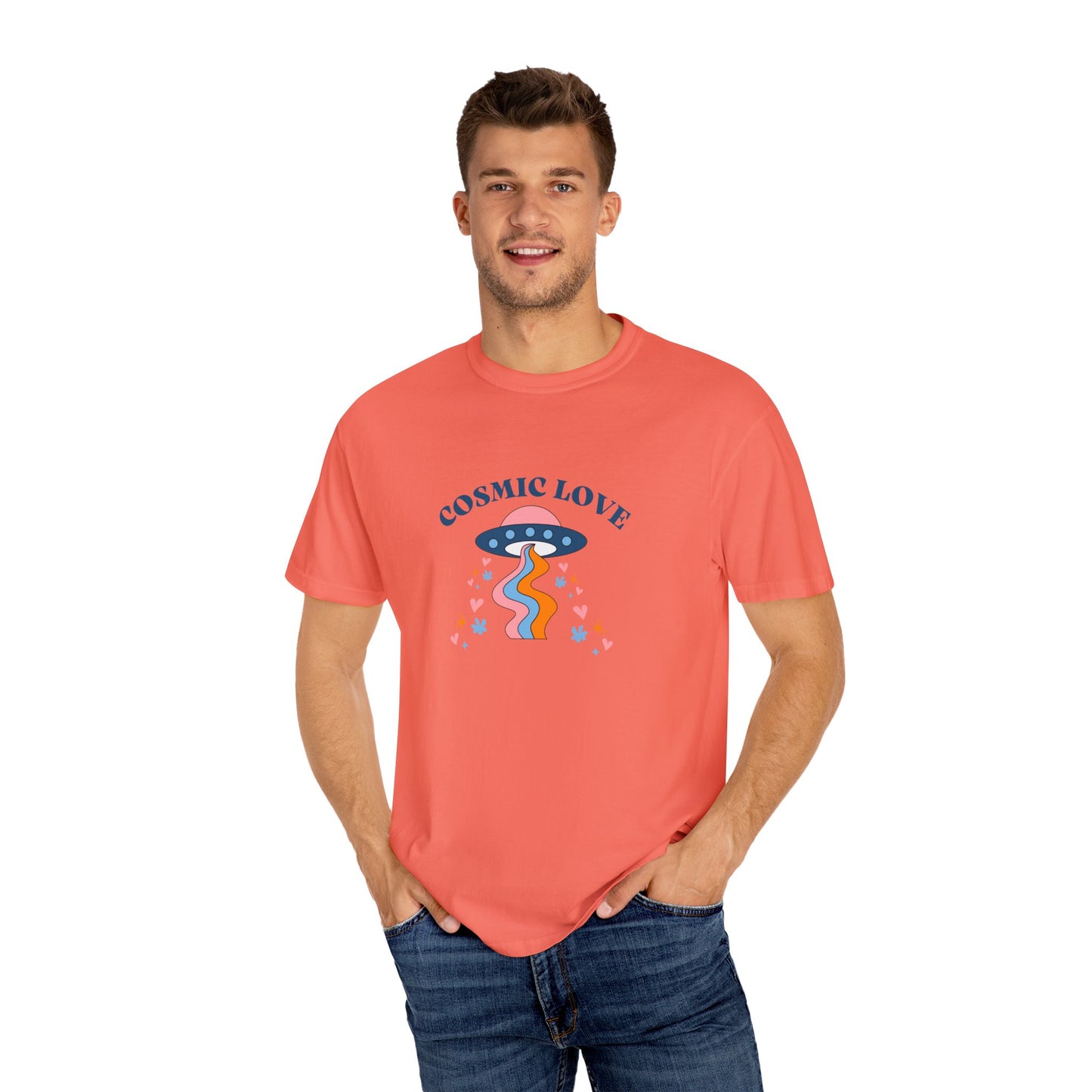 Cosmic Love Down Bad Unisex T-shirt