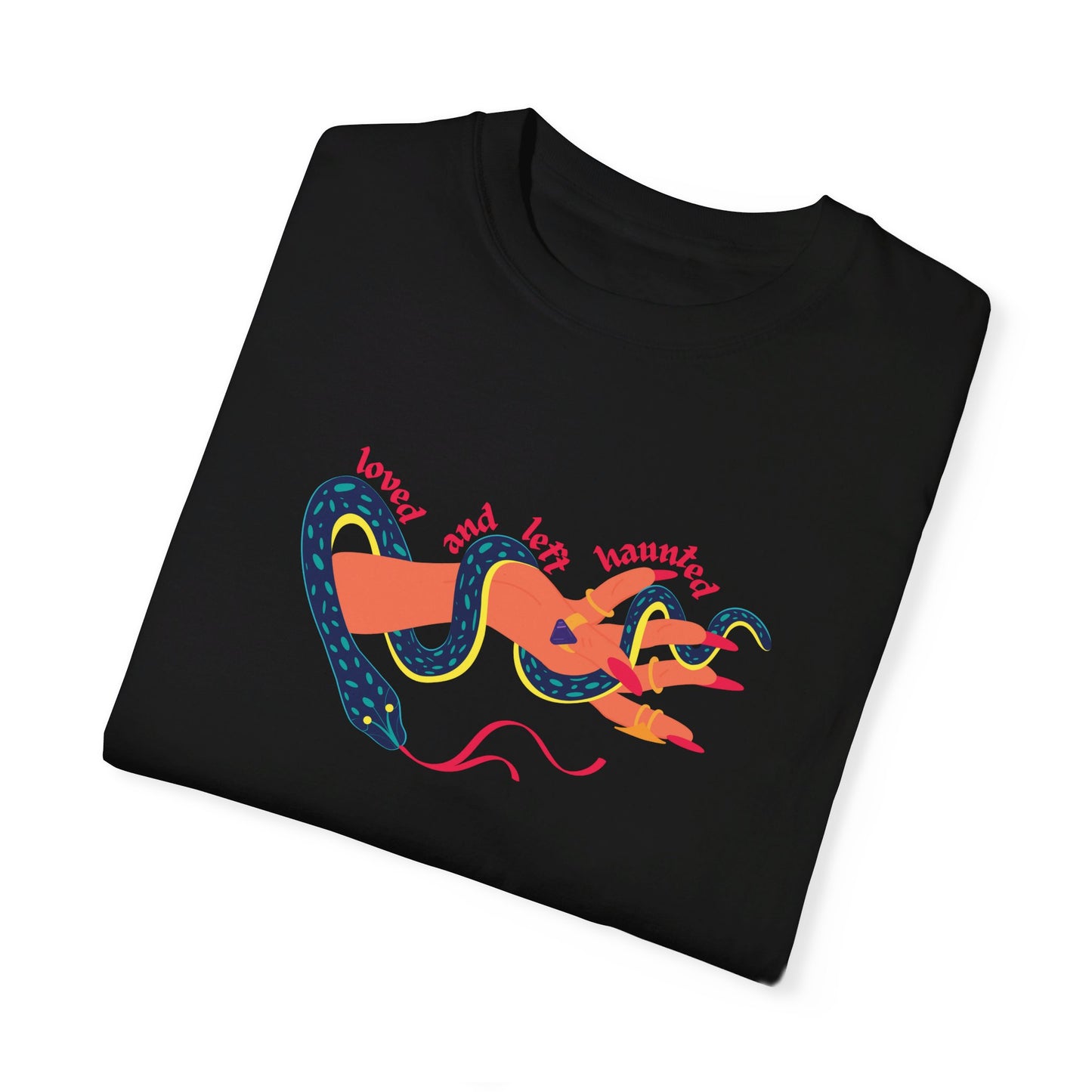 Loved and Left Haunted Halloween T-shirt