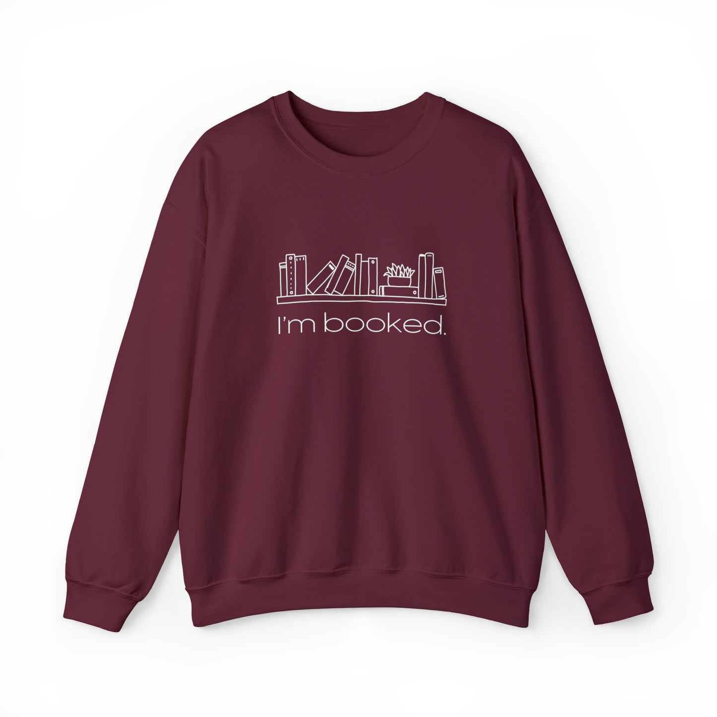 I'm Booked Unisex Heavy Blend™ Crewneck Sweatshirt