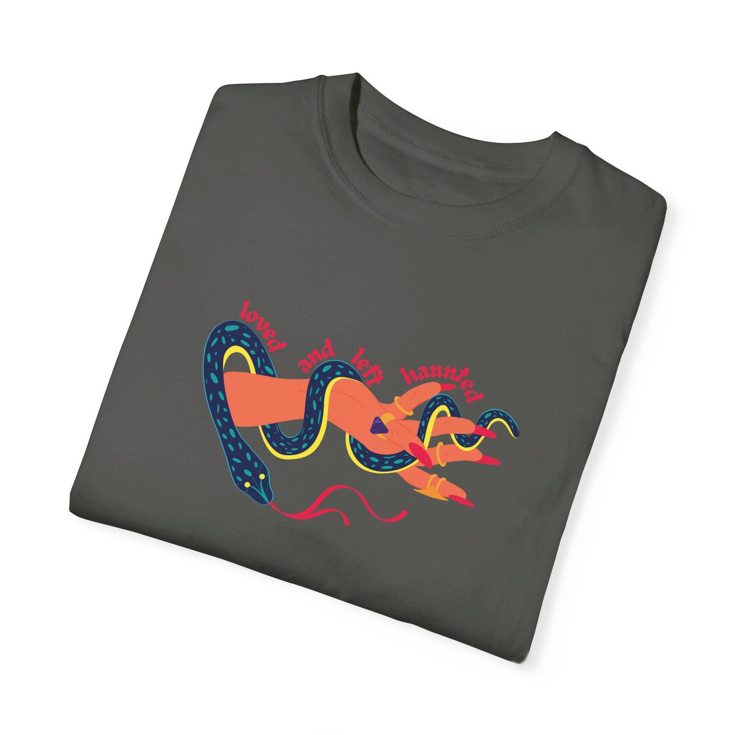 Loved and Left Haunted Halloween T-shirt