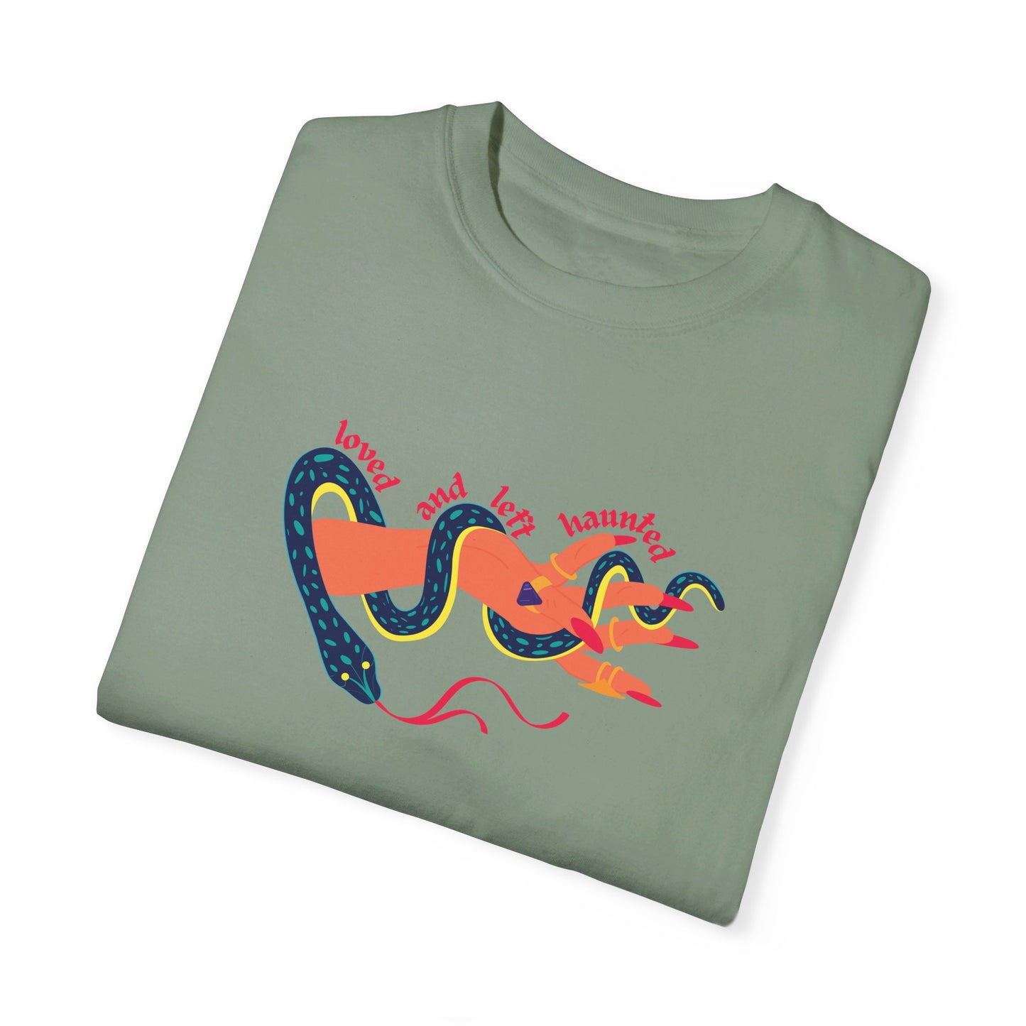 Loved and Left Haunted Halloween T-shirt