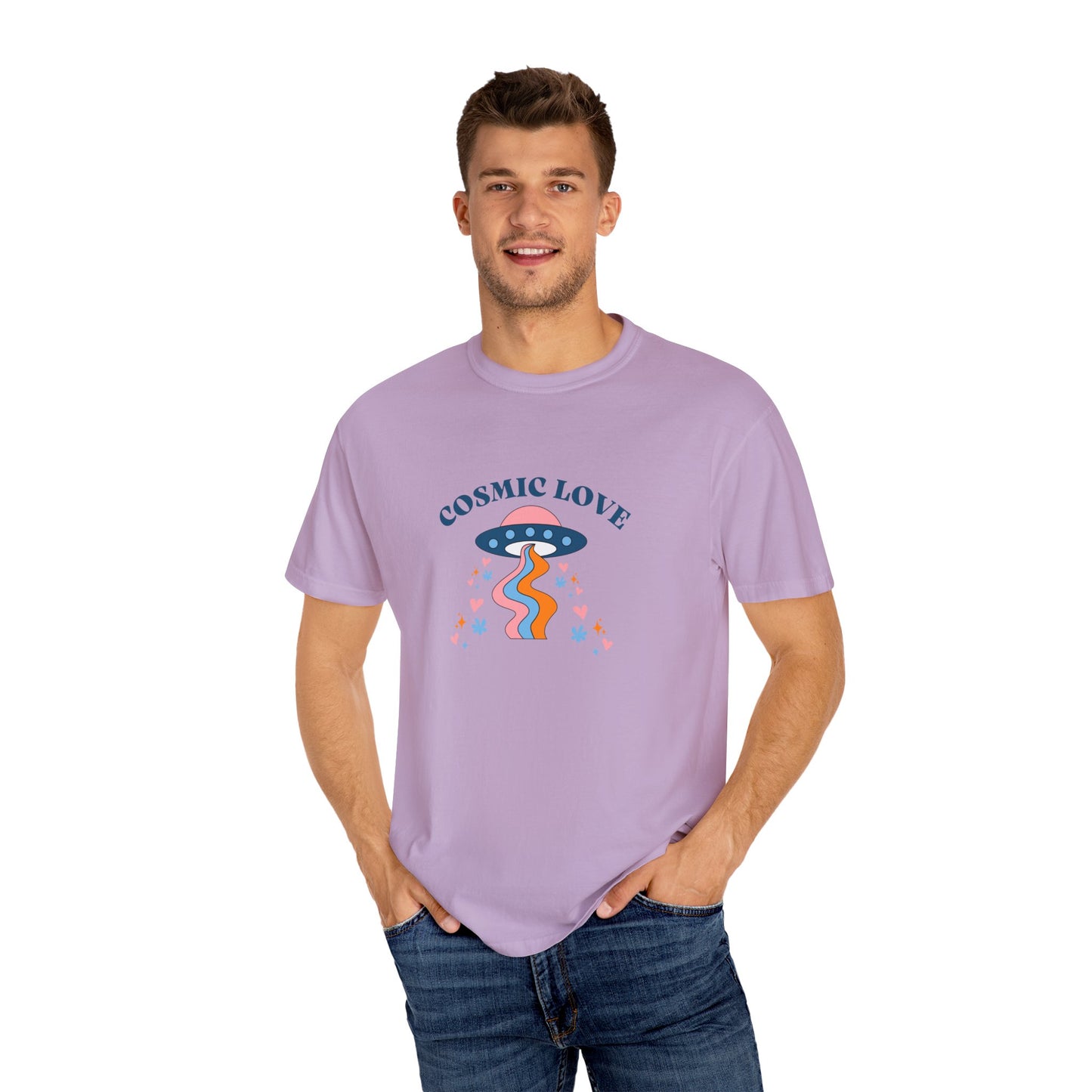 Cosmic Love Down Bad Unisex T-shirt