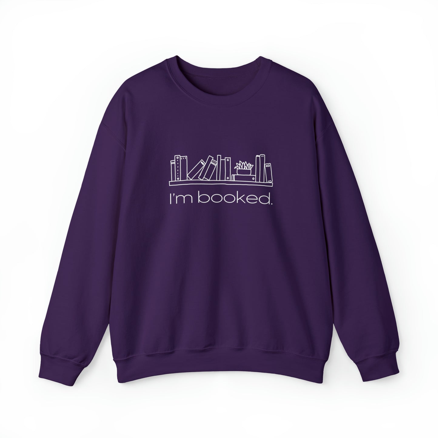 I'm Booked Unisex Heavy Blend™ Crewneck Sweatshirt