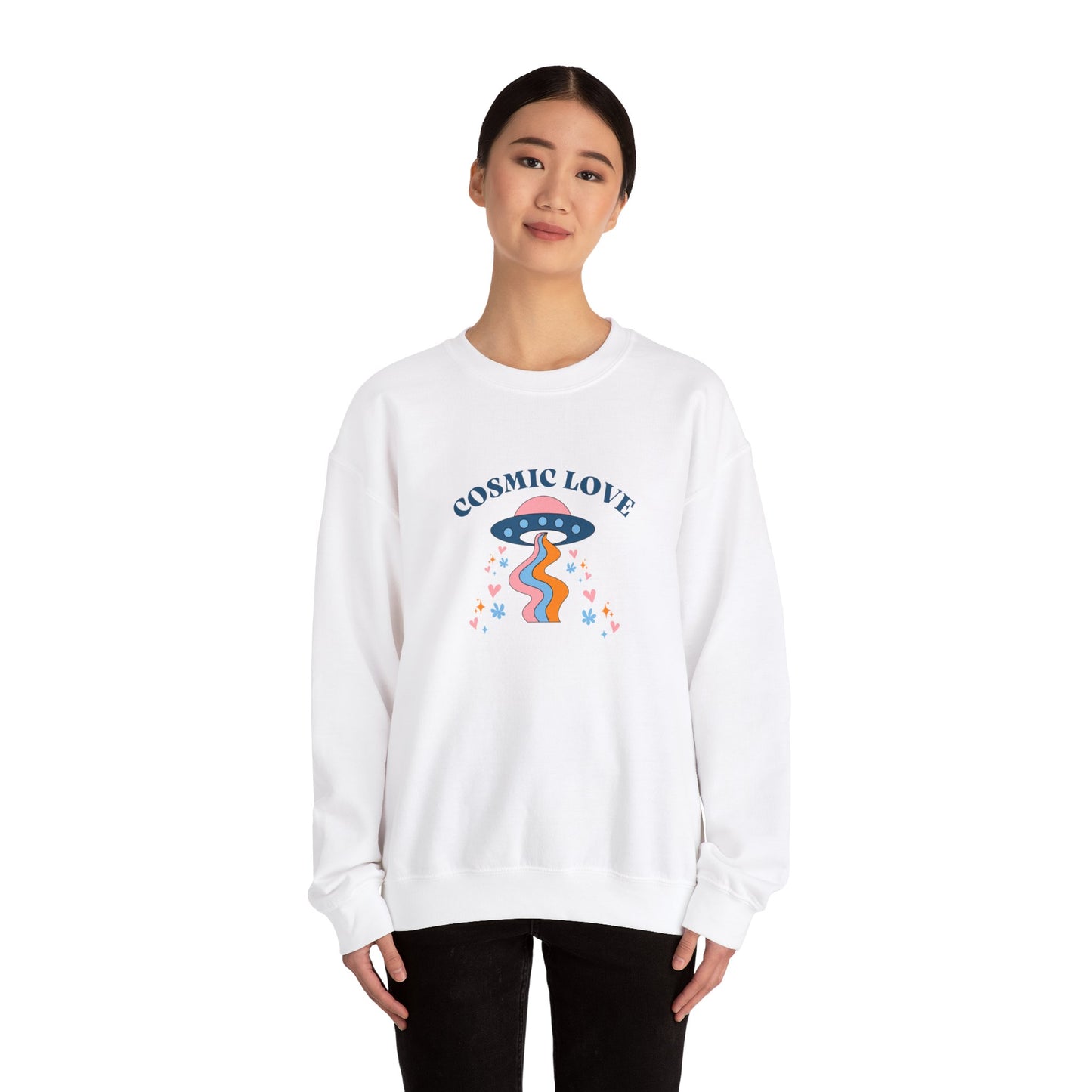 Cosmic Love Down Bad Unisex Crewneck Sweatshirt