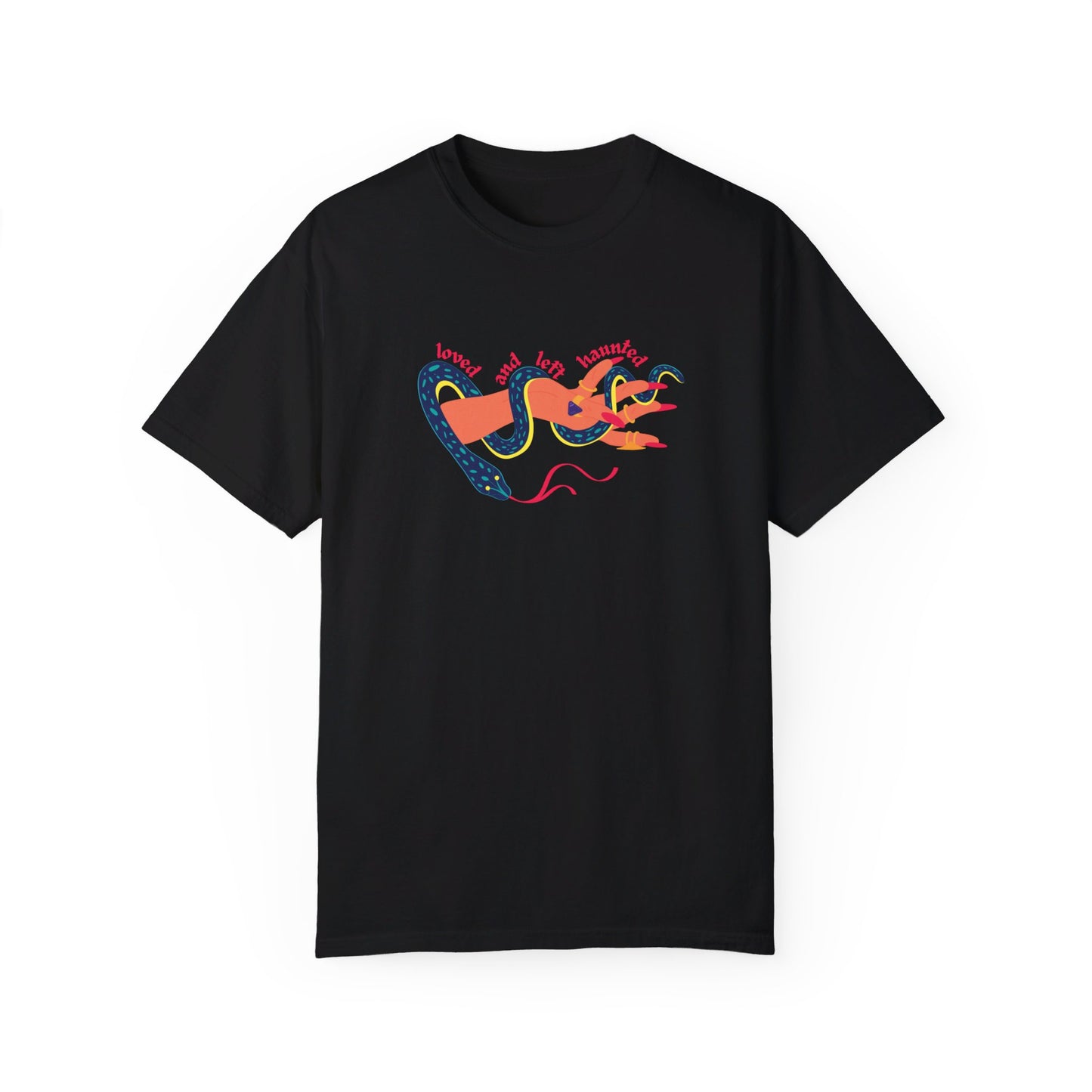 Loved and Left Haunted Halloween T-shirt