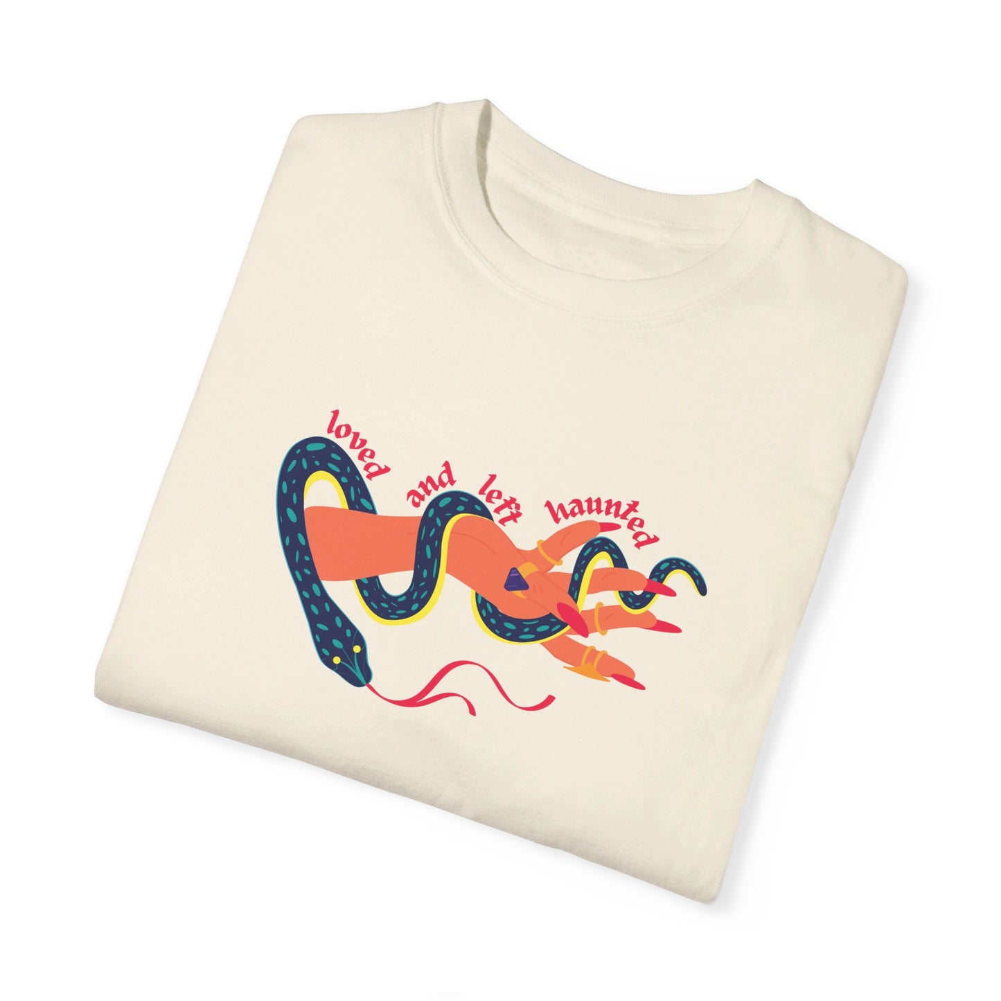 Loved and Left Haunted Halloween T-shirt