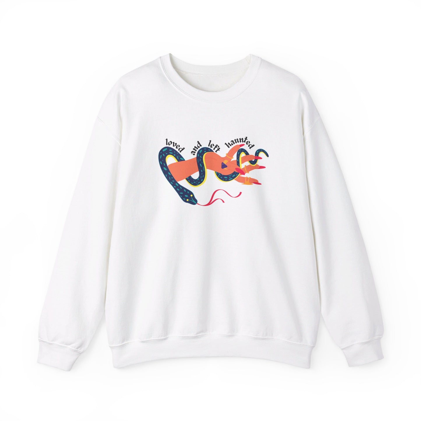 Loved and Left Haunted Crewneck Sweatshirt