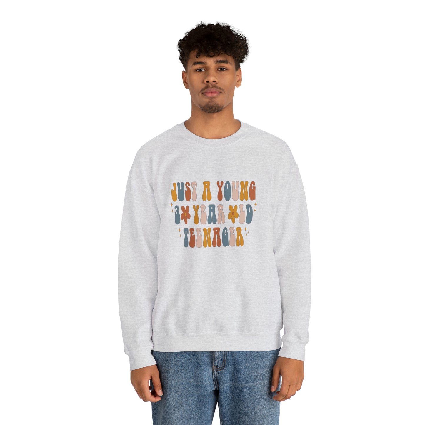 30 Year Old Teenager Unisex Crewneck Sweatshirt