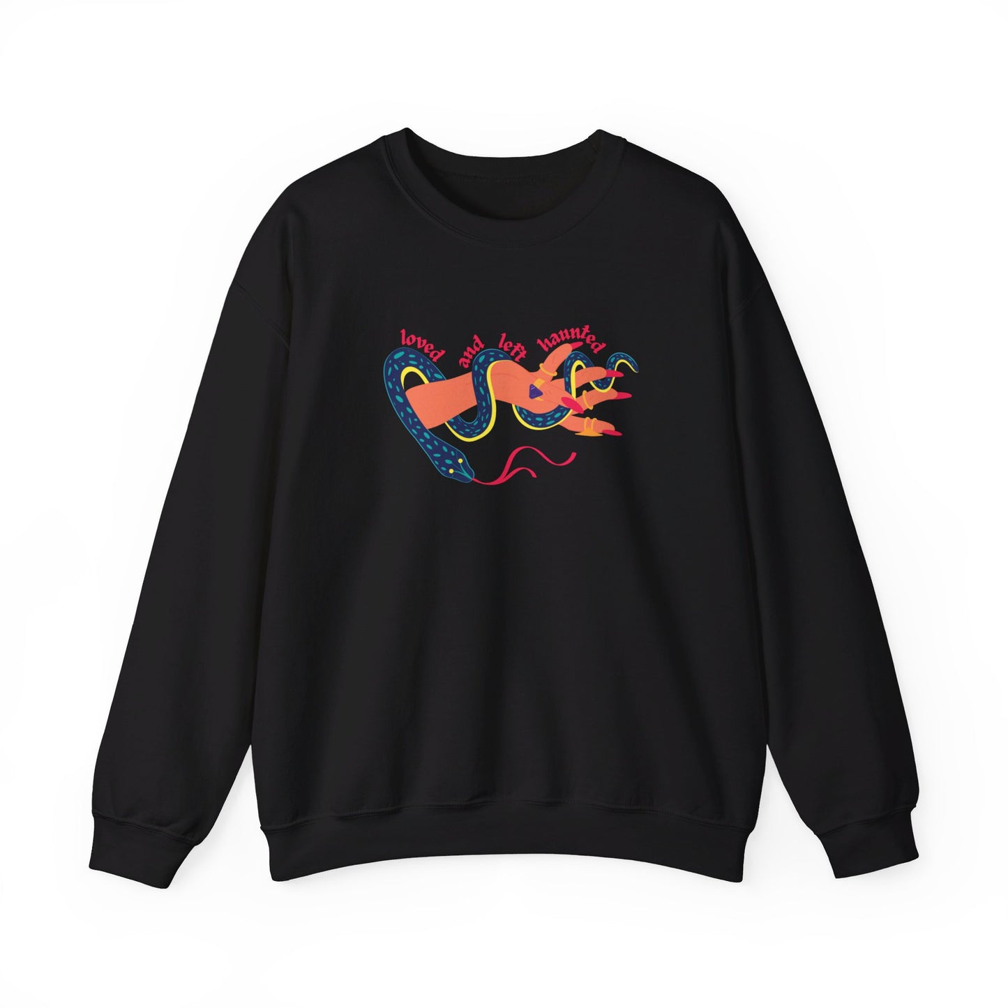 Loved and Left Haunted Crewneck Sweatshirt