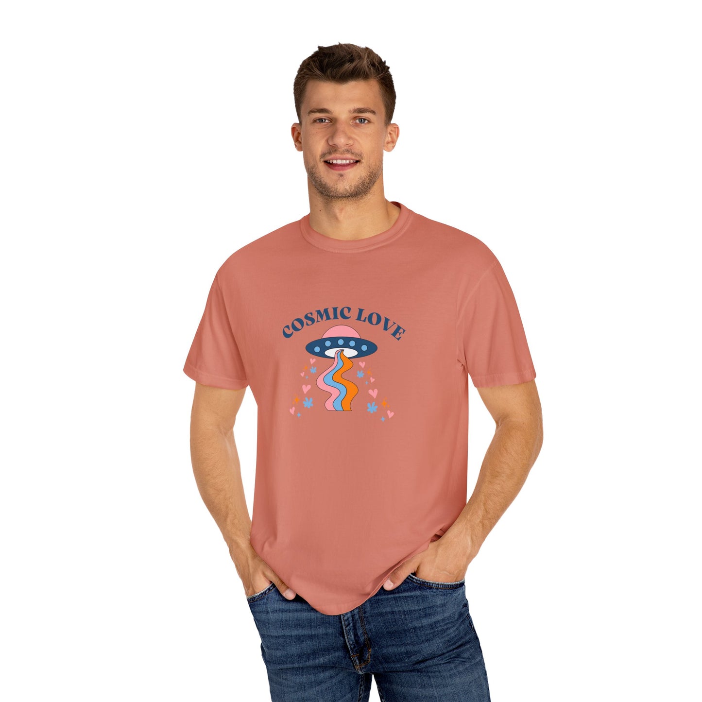Cosmic Love Down Bad Unisex T-shirt