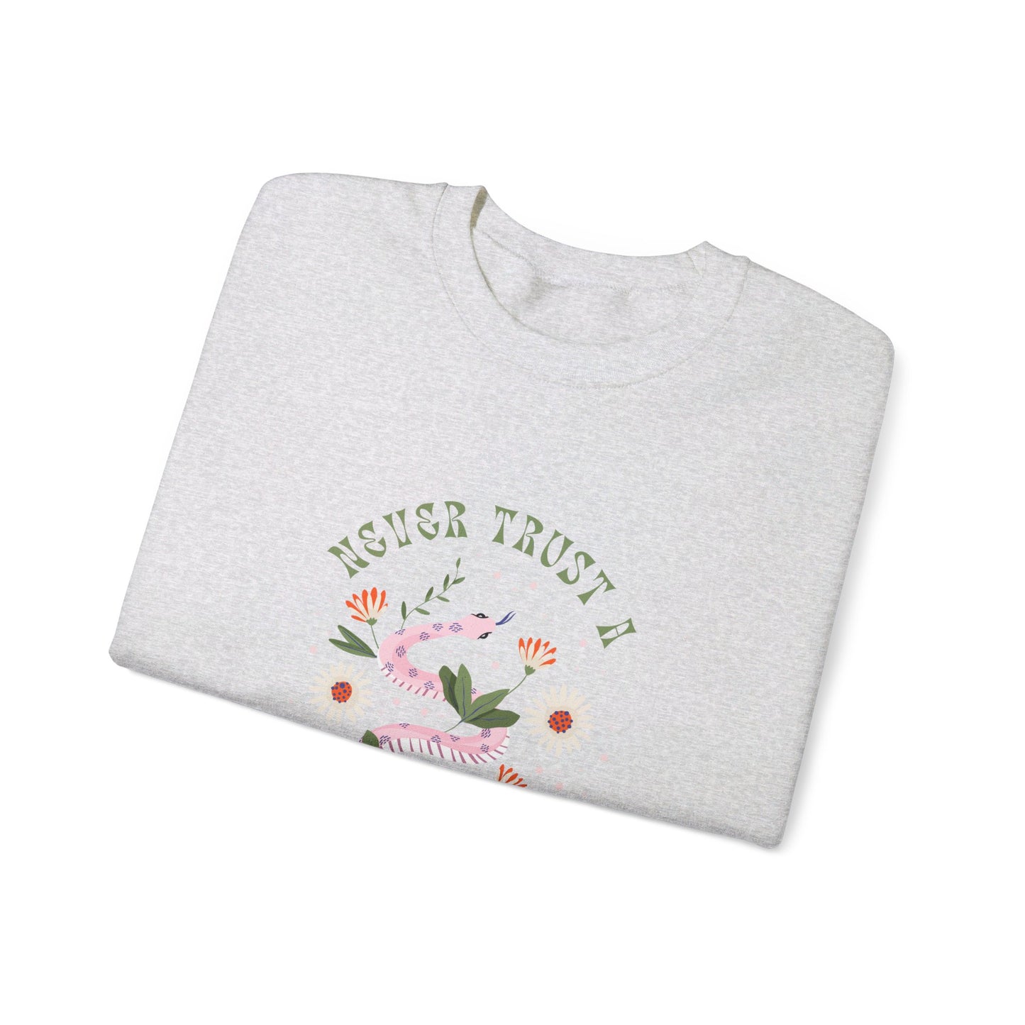 Never Trust a Narcissist Crewneck Sweatshirt