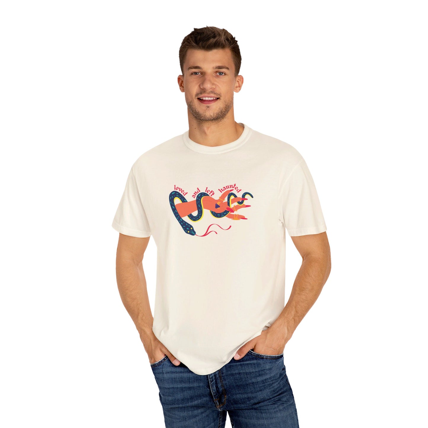 Loved and Left Haunted Halloween T-shirt