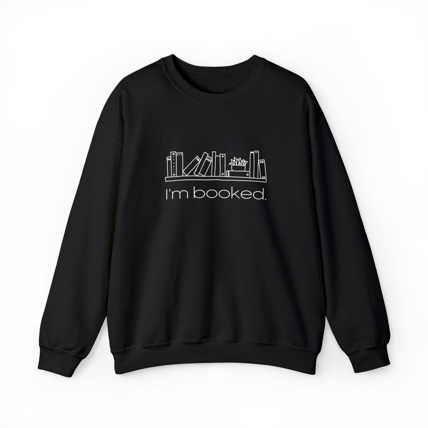 I'm Booked Unisex Heavy Blend™ Crewneck Sweatshirt