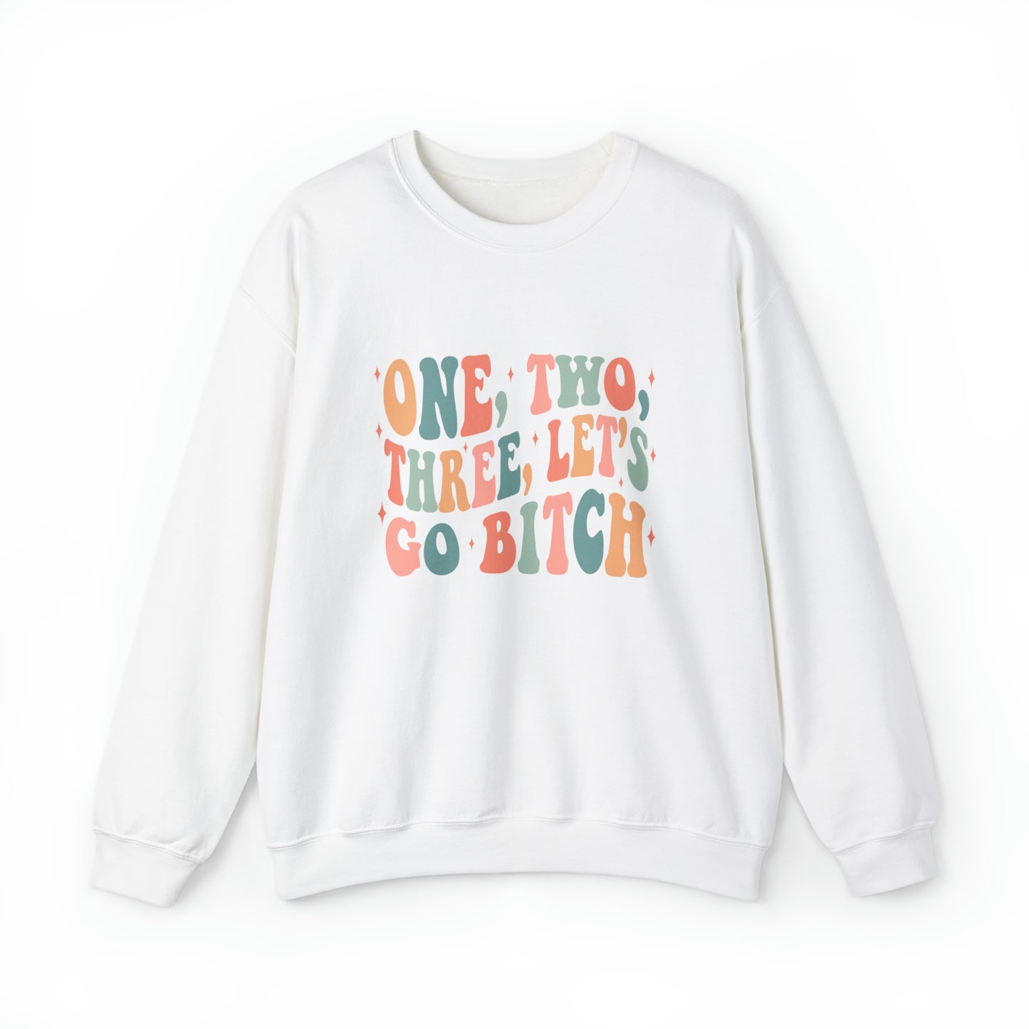 1 2 3 Let's Go B! Unisex Crewneck Sweatshirt