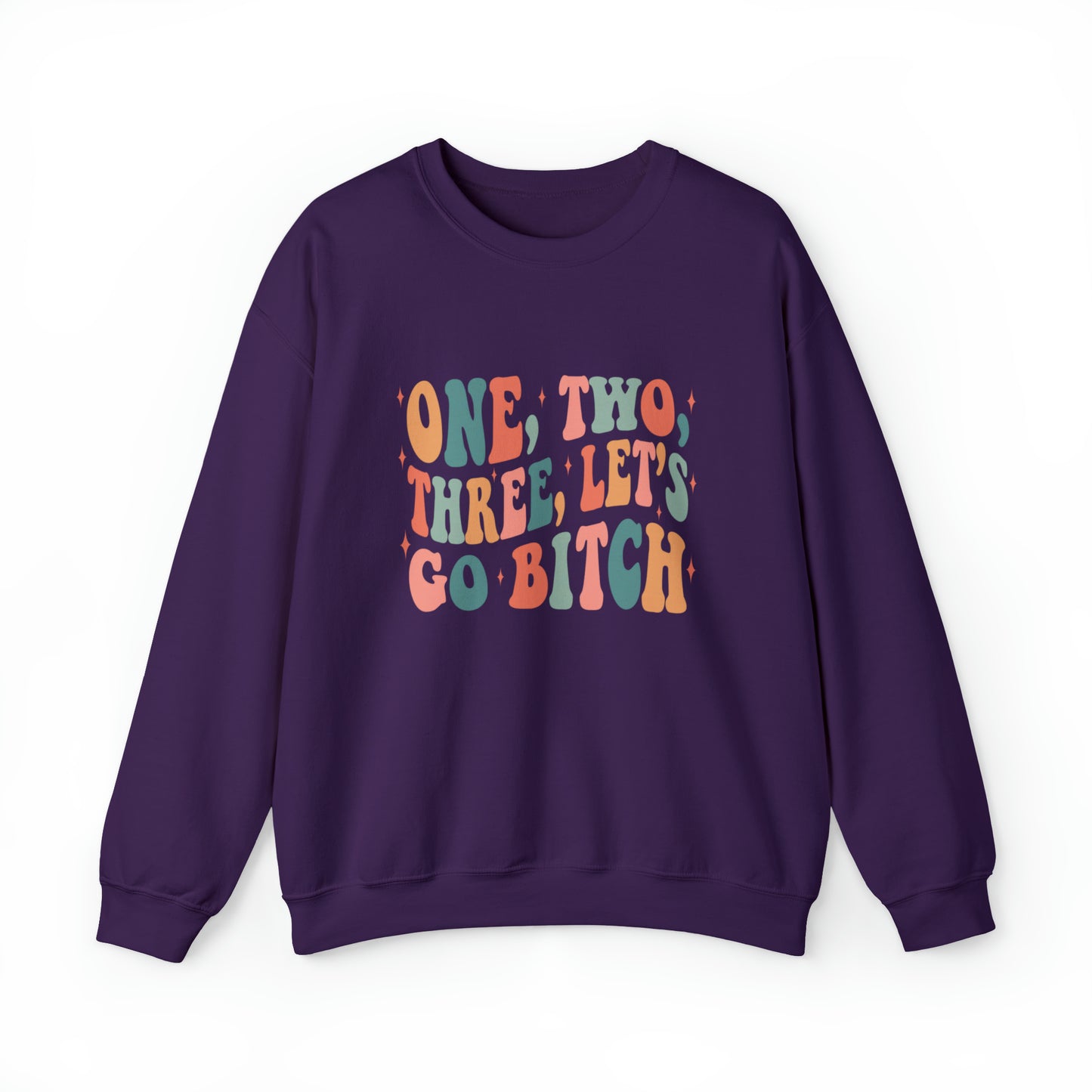 1 2 3 Let's Go B! Unisex Crewneck Sweatshirt