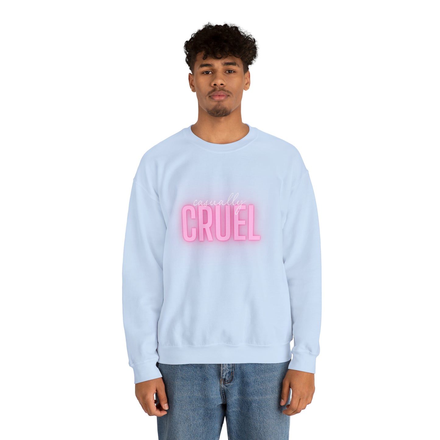 Casually Cruel Unisex Crewneck Sweatshirt