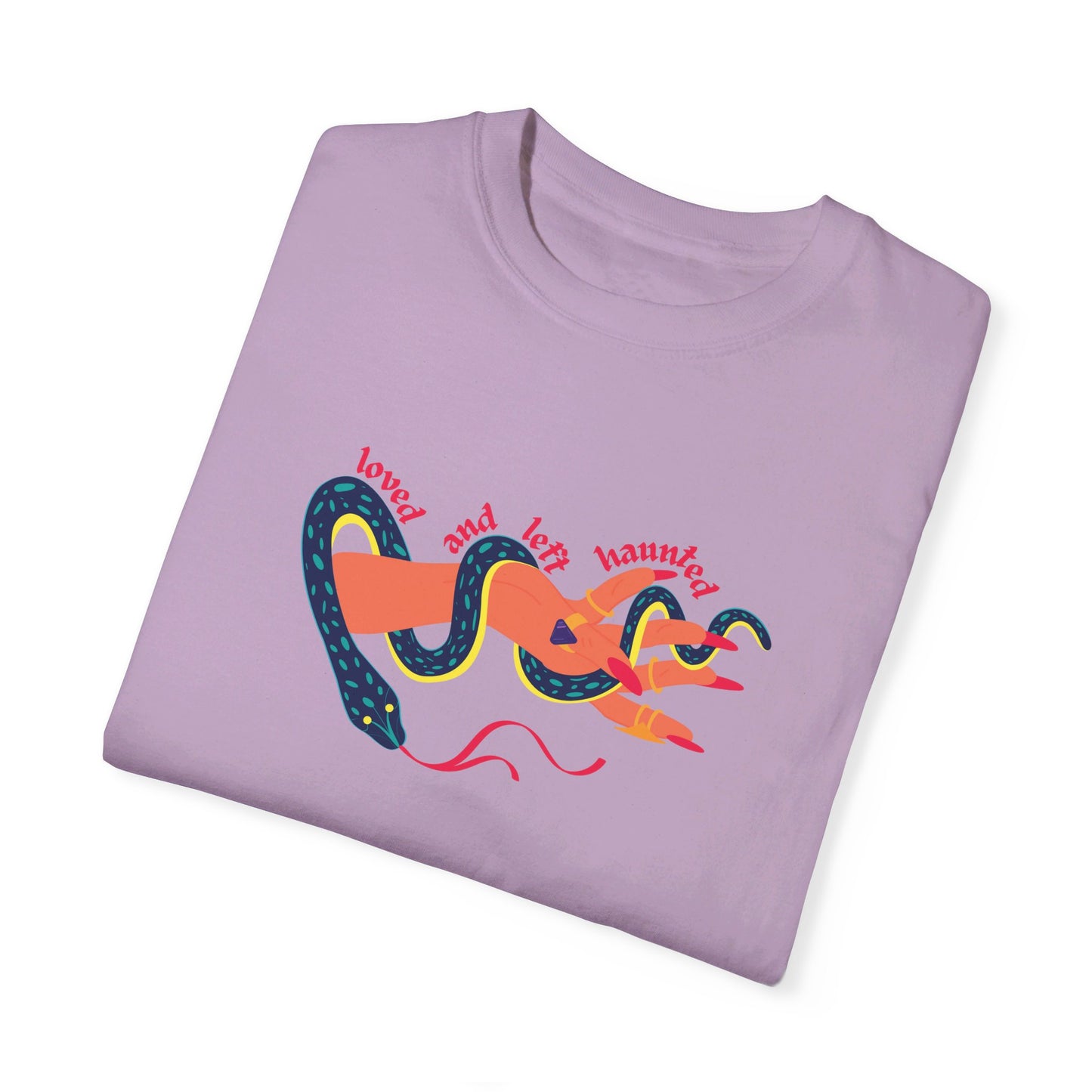 Loved and Left Haunted Halloween T-shirt