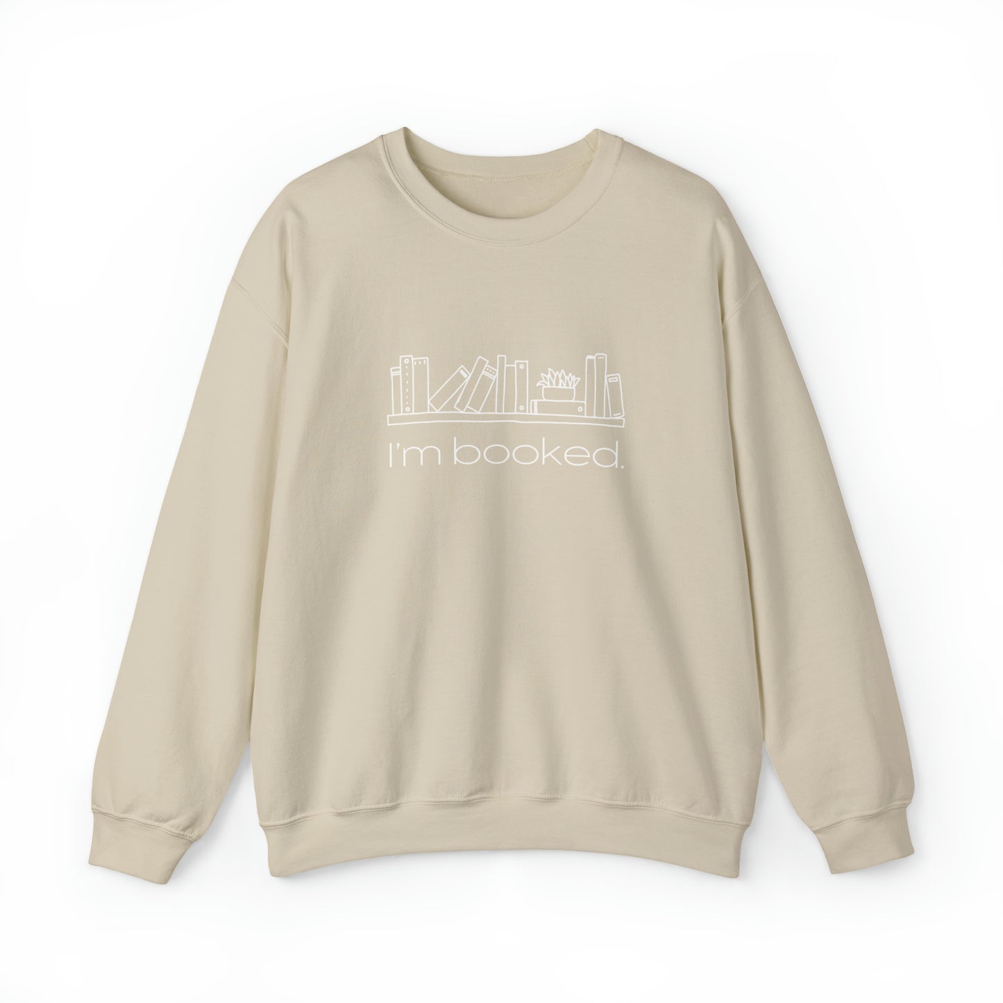 I'm Booked Unisex Heavy Blend™ Crewneck Sweatshirt