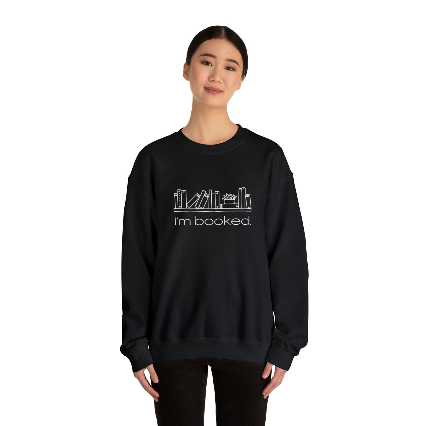 I'm Booked Unisex Heavy Blend™ Crewneck Sweatshirt
