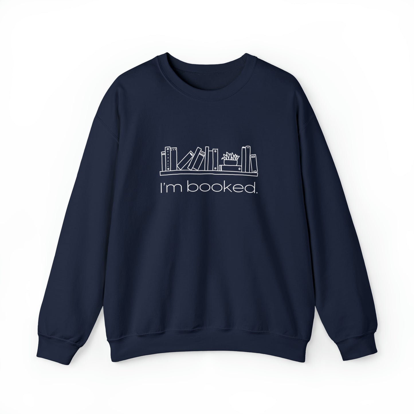 I'm Booked Unisex Heavy Blend™ Crewneck Sweatshirt