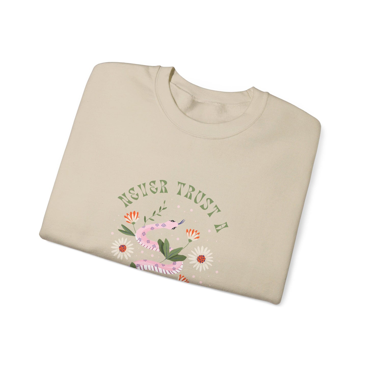 Never Trust a Narcissist Crewneck Sweatshirt