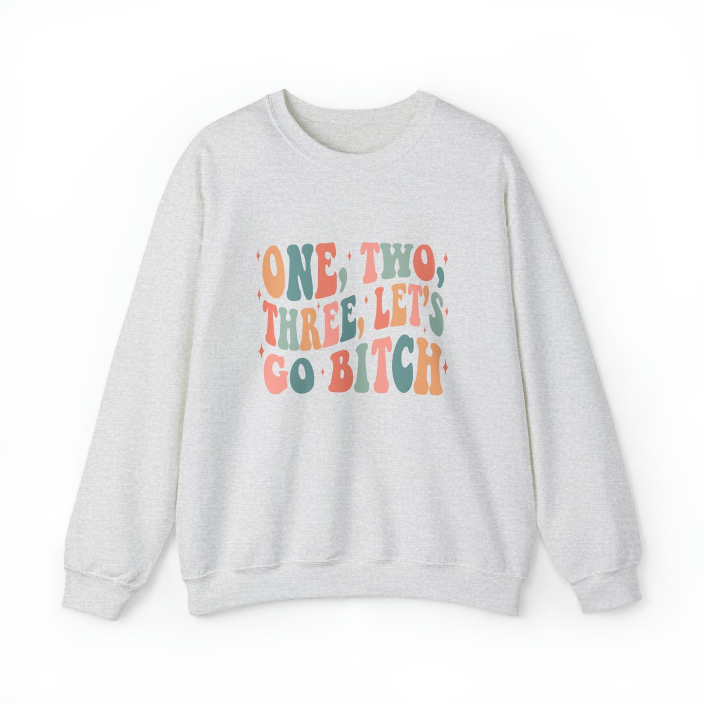 1 2 3 Let's Go B! Unisex Crewneck Sweatshirt