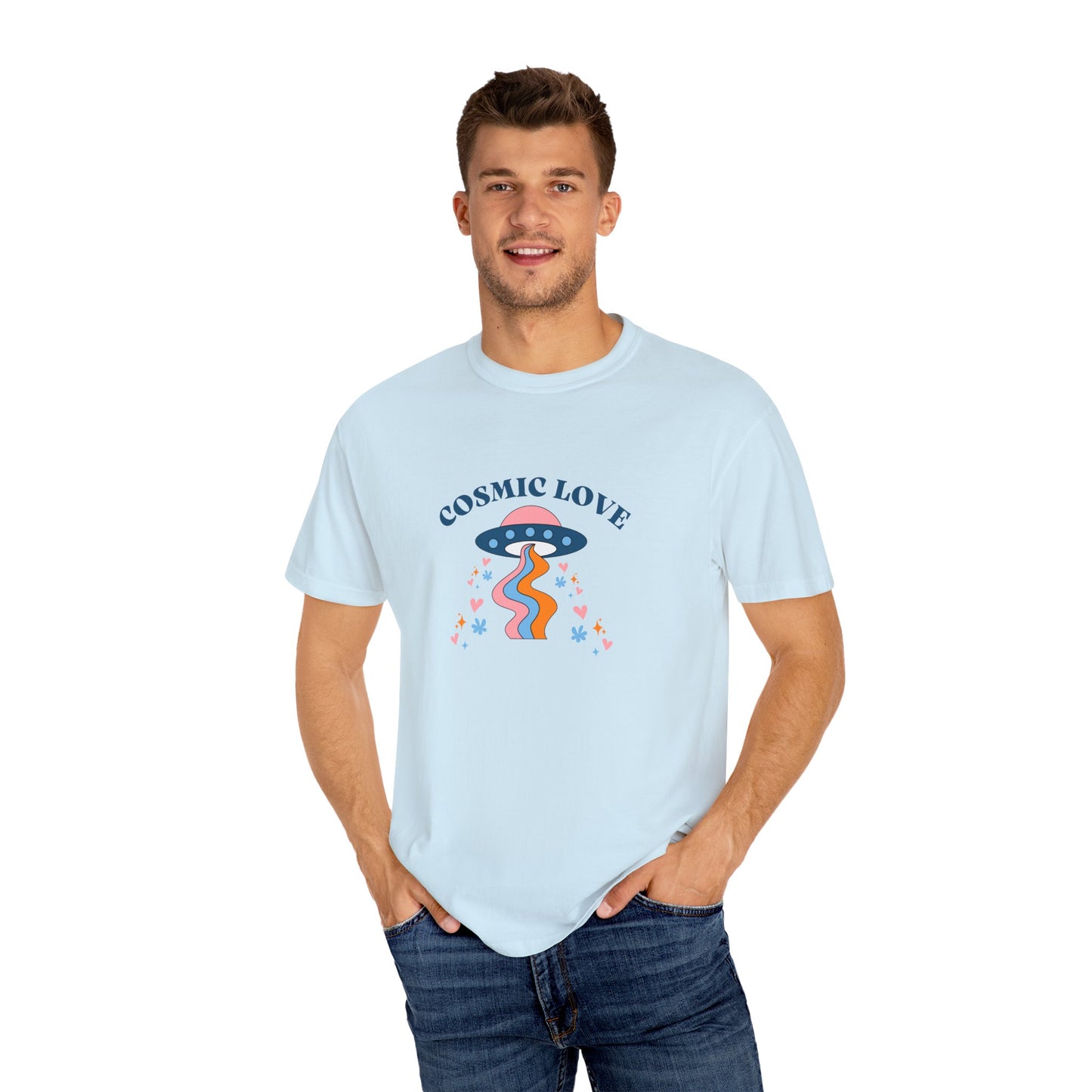 Cosmic Love Down Bad Unisex T-shirt