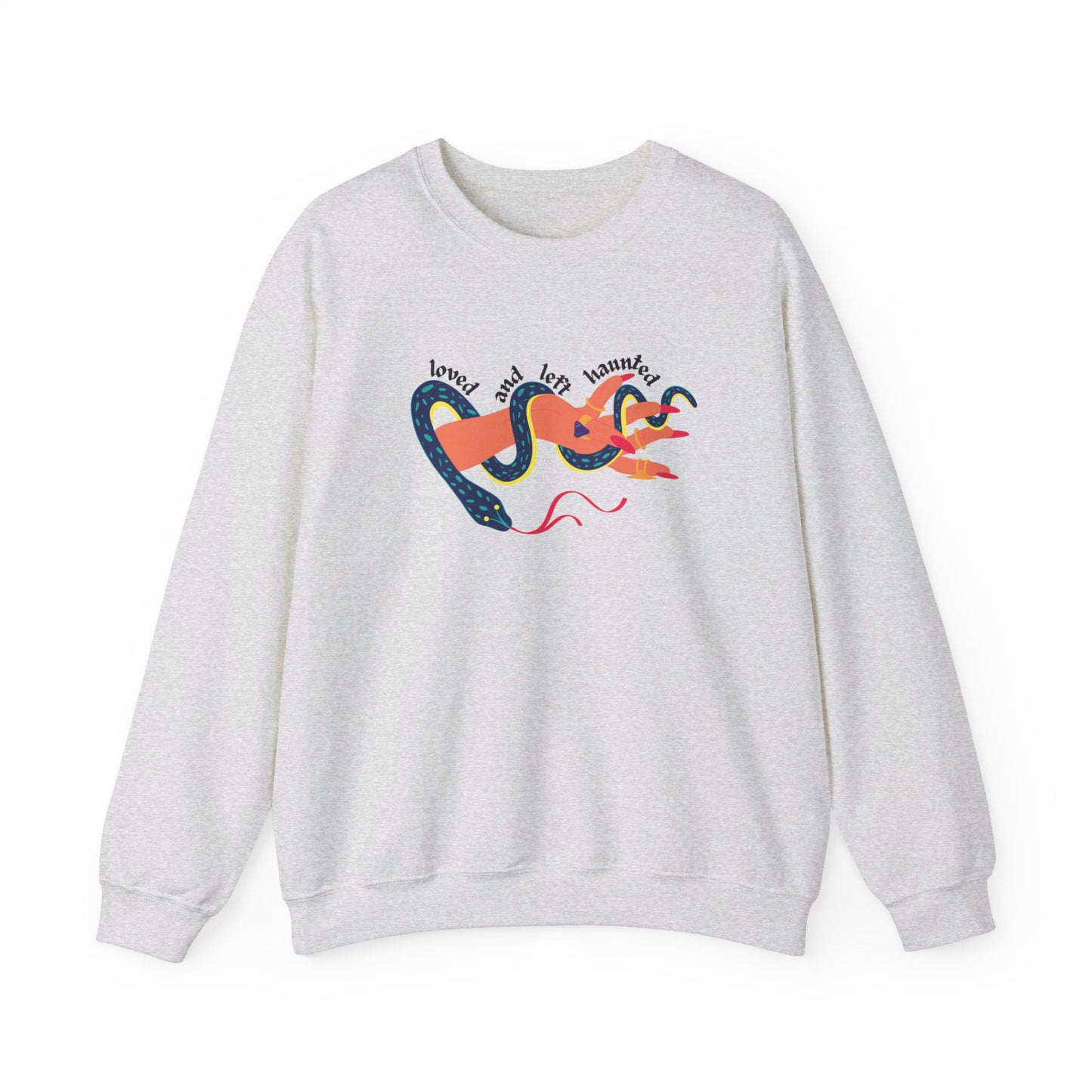 Loved and Left Haunted Crewneck Sweatshirt