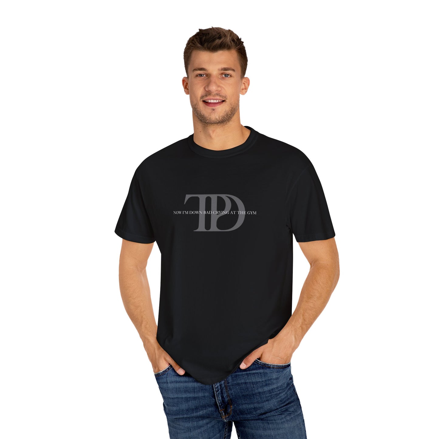 Down Bad Crying At The Gym Unisex T-shirt