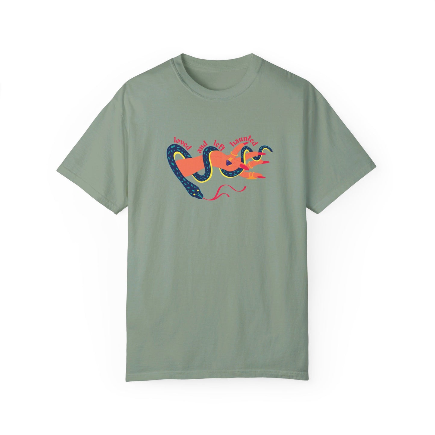 Loved and Left Haunted Halloween T-shirt