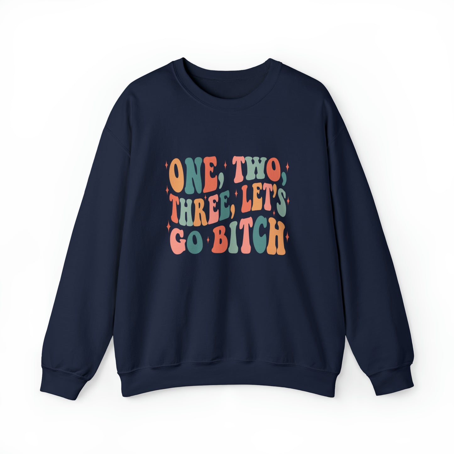 1 2 3 Let's Go B! Unisex Crewneck Sweatshirt