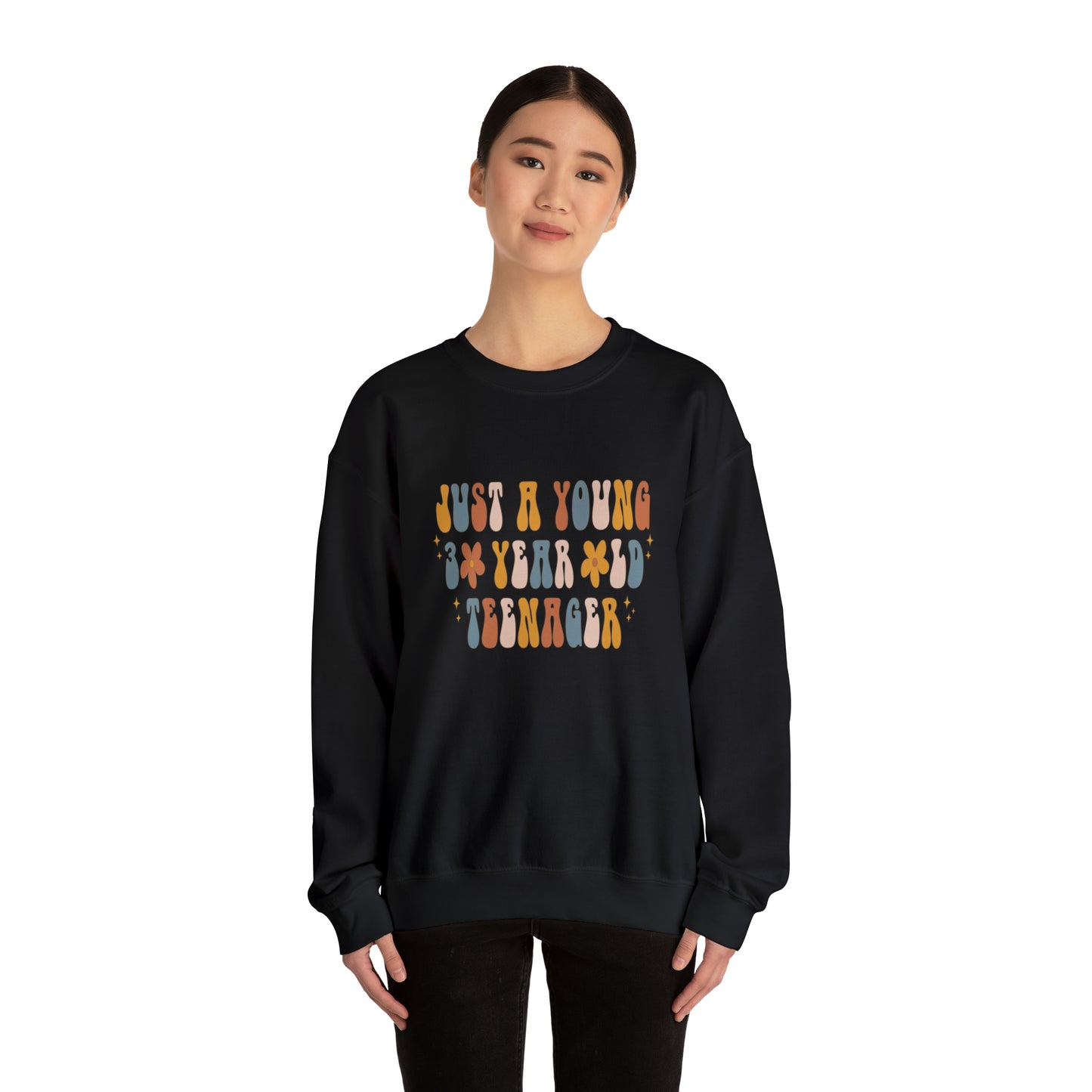 30 Year Old Teenager Unisex Crewneck Sweatshirt
