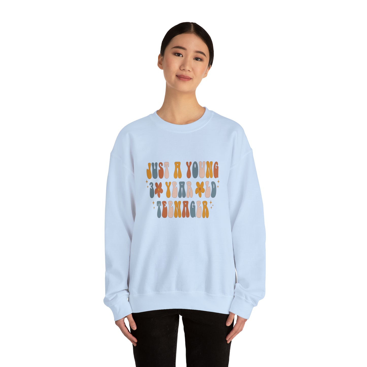 30 Year Old Teenager Unisex Crewneck Sweatshirt