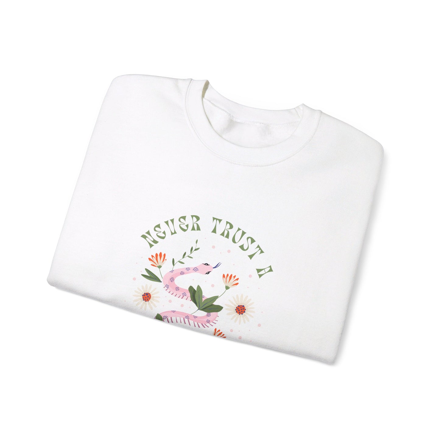 Never Trust a Narcissist Crewneck Sweatshirt