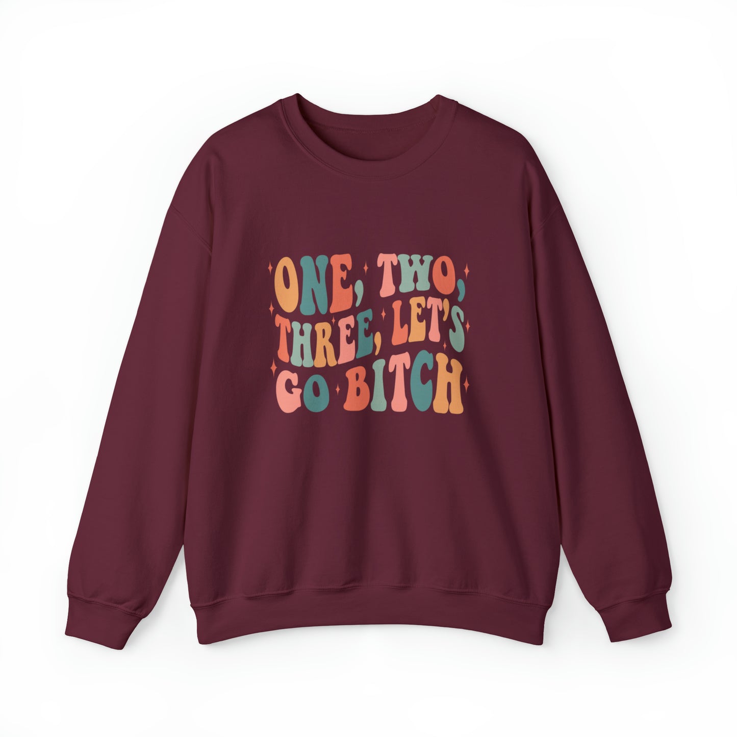 1 2 3 Let's Go B! Unisex Crewneck Sweatshirt