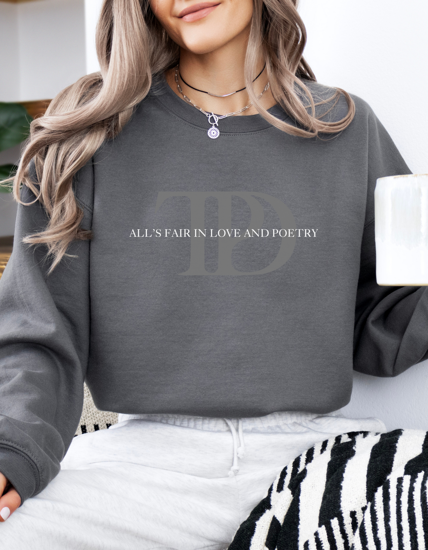 All's Fair In Love and Poetry Unisex Crewneck Sweatshirt