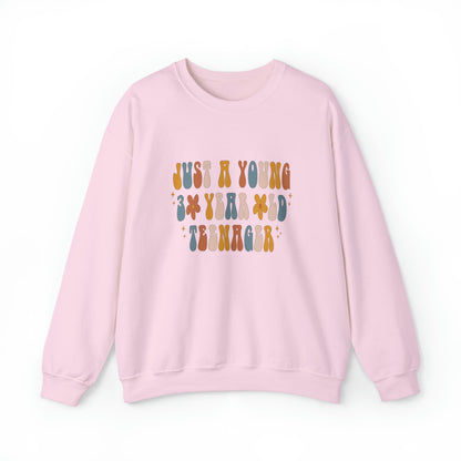 30 Year Old Teenager Unisex Crewneck Sweatshirt