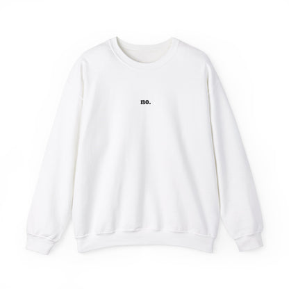 No Unisex Heavy Blend™ Crewneck Sweatshirt