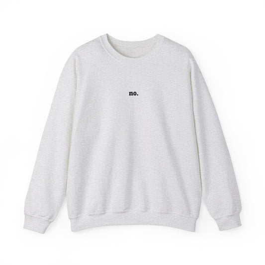 No Unisex Heavy Blend™ Crewneck Sweatshirt