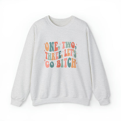 1 2 3 Let's Go B! Unisex Crewneck Sweatshirt