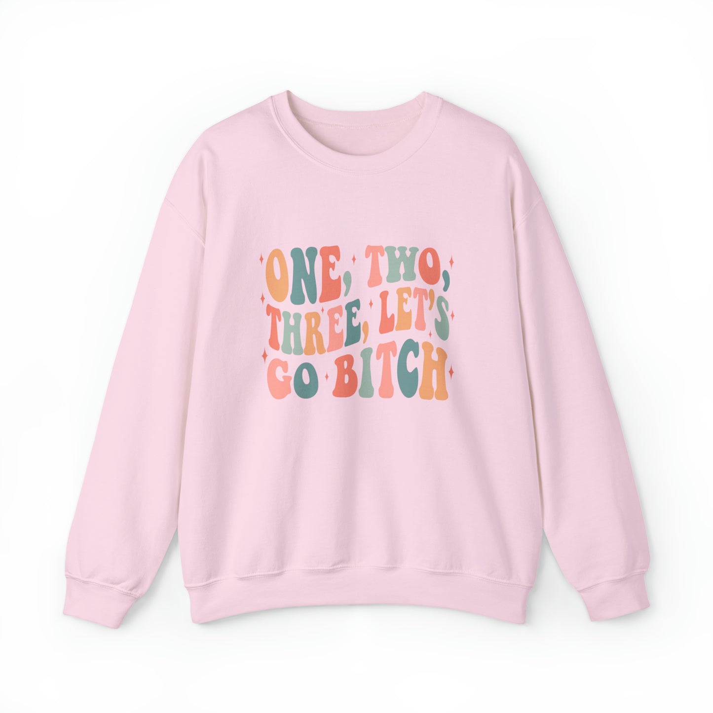 1 2 3 Let's Go B! Unisex Crewneck Sweatshirt