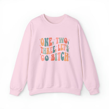 1 2 3 Let's Go B! Unisex Crewneck Sweatshirt