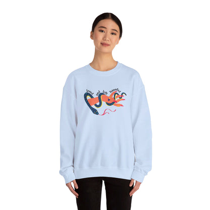 Loved and Left Haunted Crewneck Sweatshirt