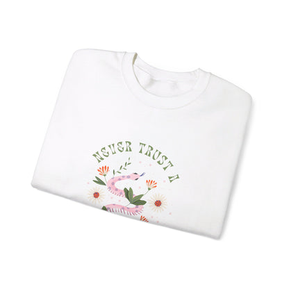 Never Trust a Narcissist Crewneck Sweatshirt